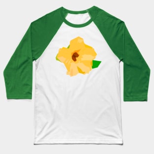 Flower sunflower yellow daisy Baseball T-Shirt